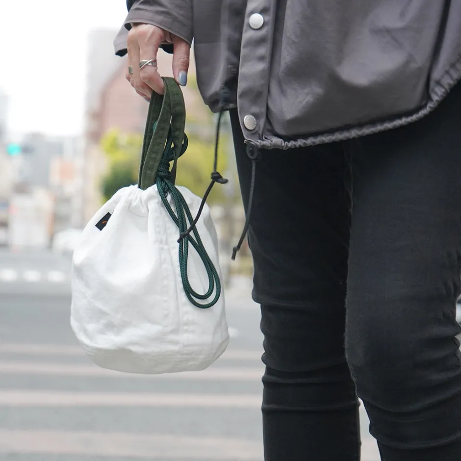 Tote Bags^NAPRON / 8oz Denim Patient Bag Small 5L white