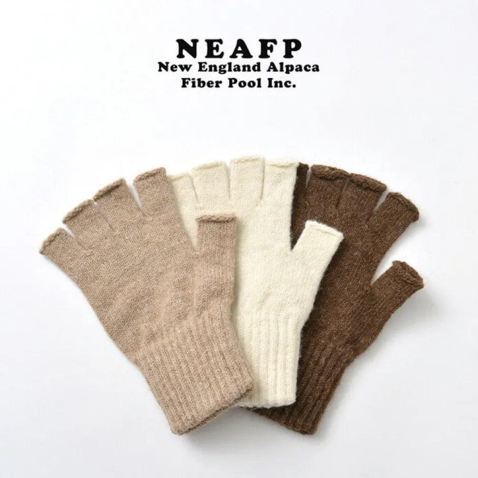 Gloves^NEAFP / Alpaca fingerless knitted glove