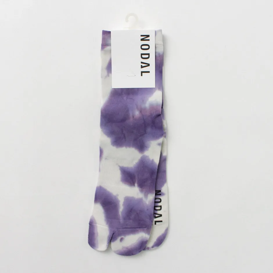 Socks^NODAL / High Gauge Tie Dye Nylon Socks