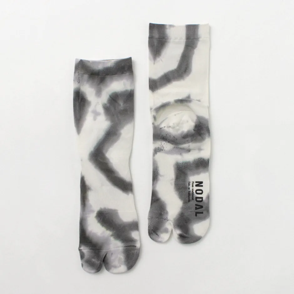 Socks^NODAL / High Gauge Tie Dye Nylon Socks