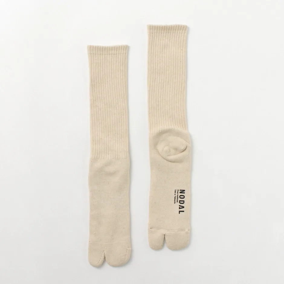 Socks^NODAL / Organic Cotton 3 Pack Crew Socks natural