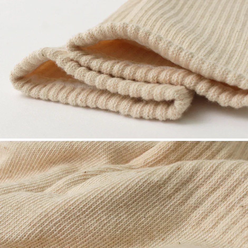 Socks^NODAL / Organic Cotton 3 Pack Crew Socks natural