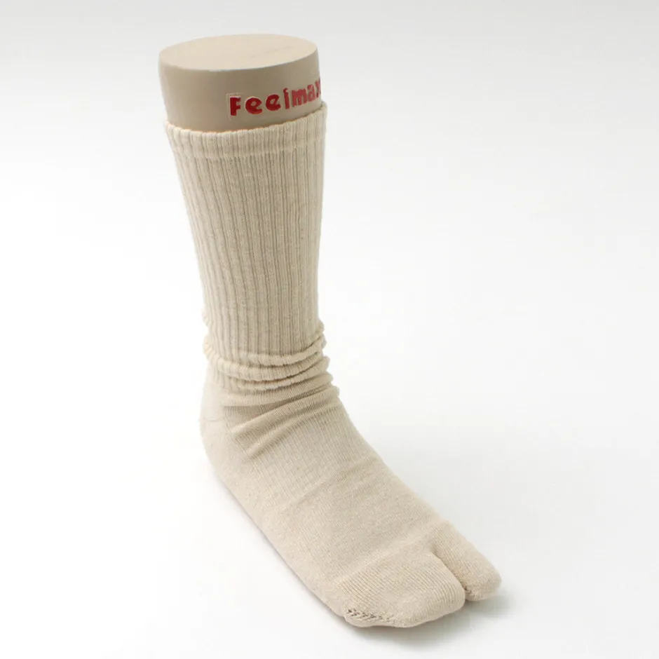Socks^NODAL / Organic Cotton 3 Pack Crew Socks natural