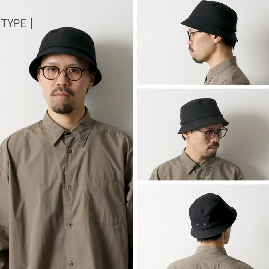 Hats^O/EIGHTH O/EIGHTH / Wool Gabardine Hat