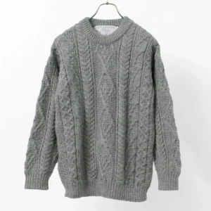 Knits^OLD DERBY KNITWEAR / Aran Crew Pullover