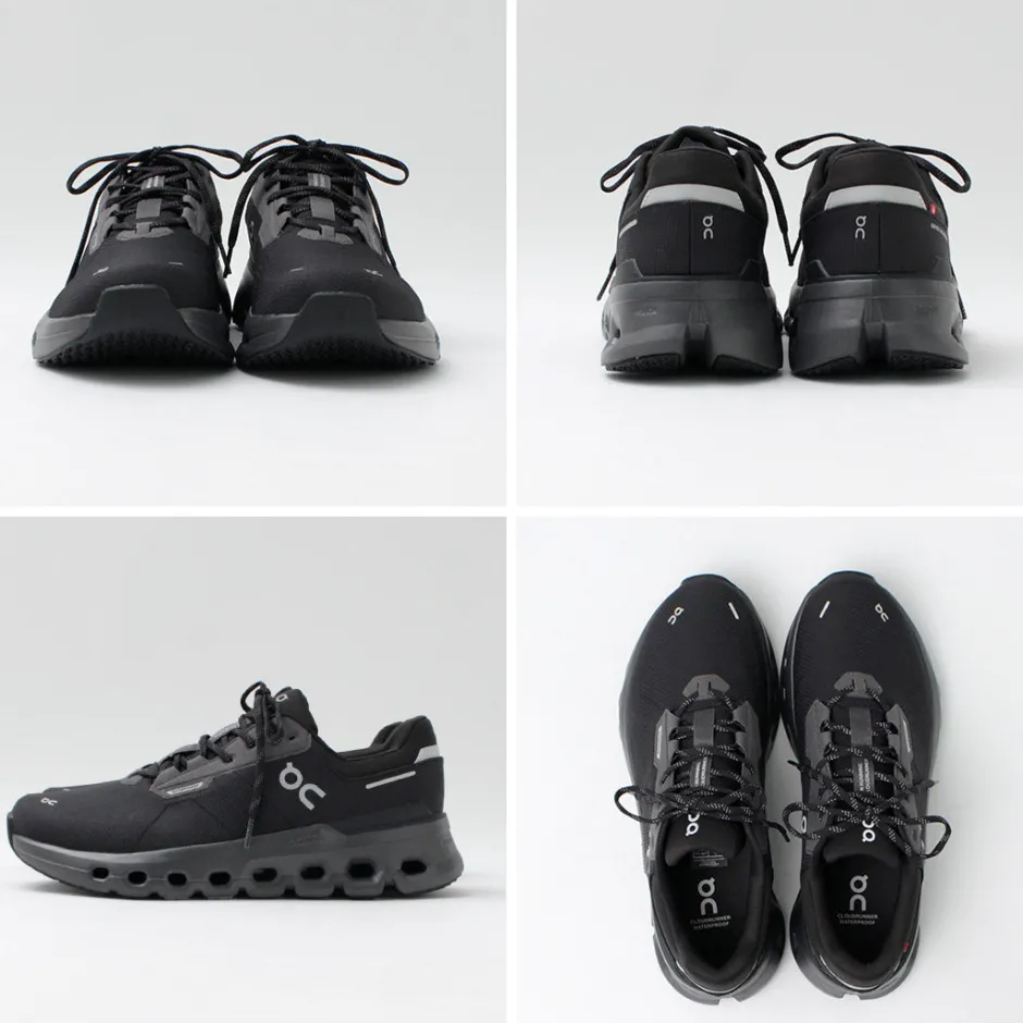 Sneakers^ON / Cloud Runner 2 Water Proof black