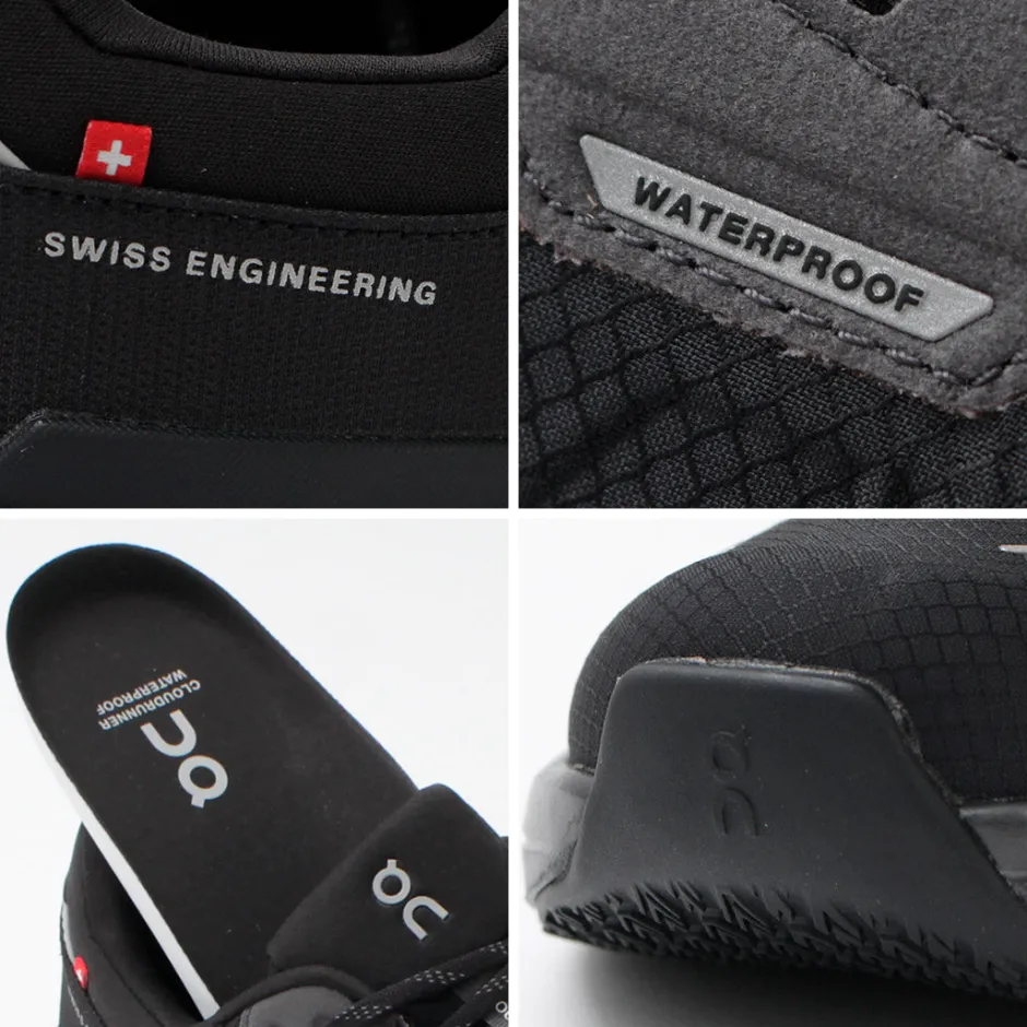 Sneakers^ON / Cloud Runner 2 Water Proof black
