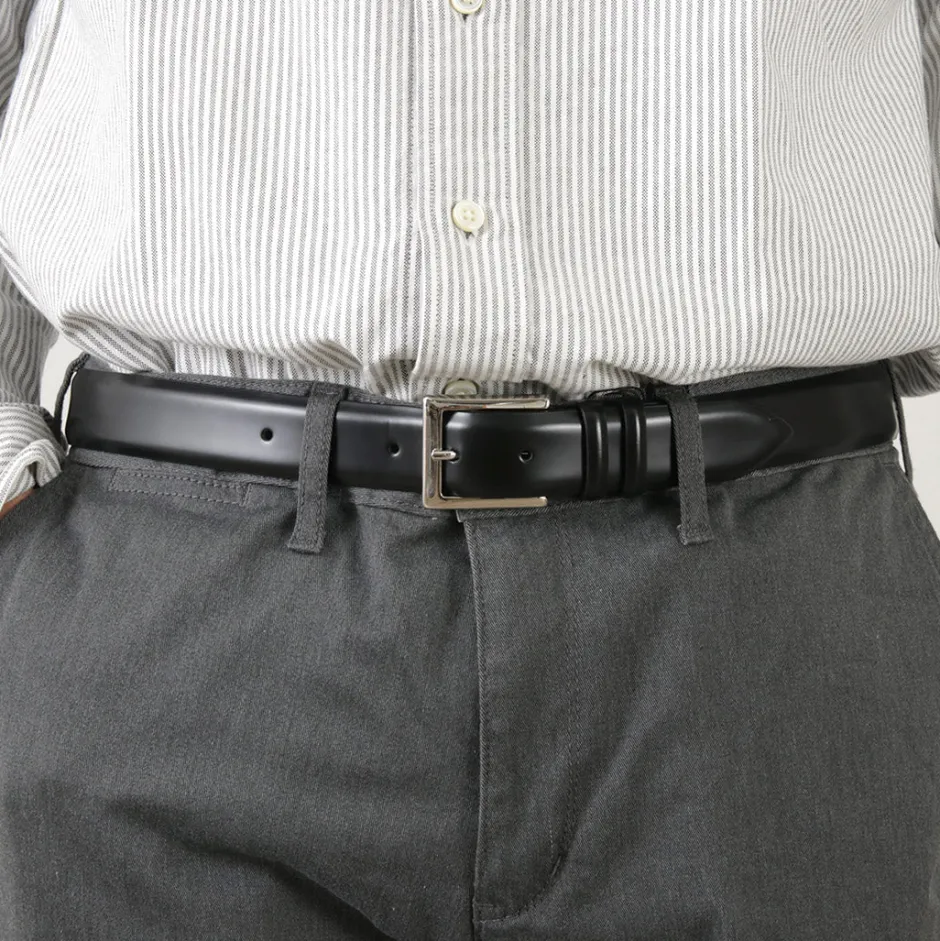 Belts^ORCIANI / Calf Classic Leather Belt black