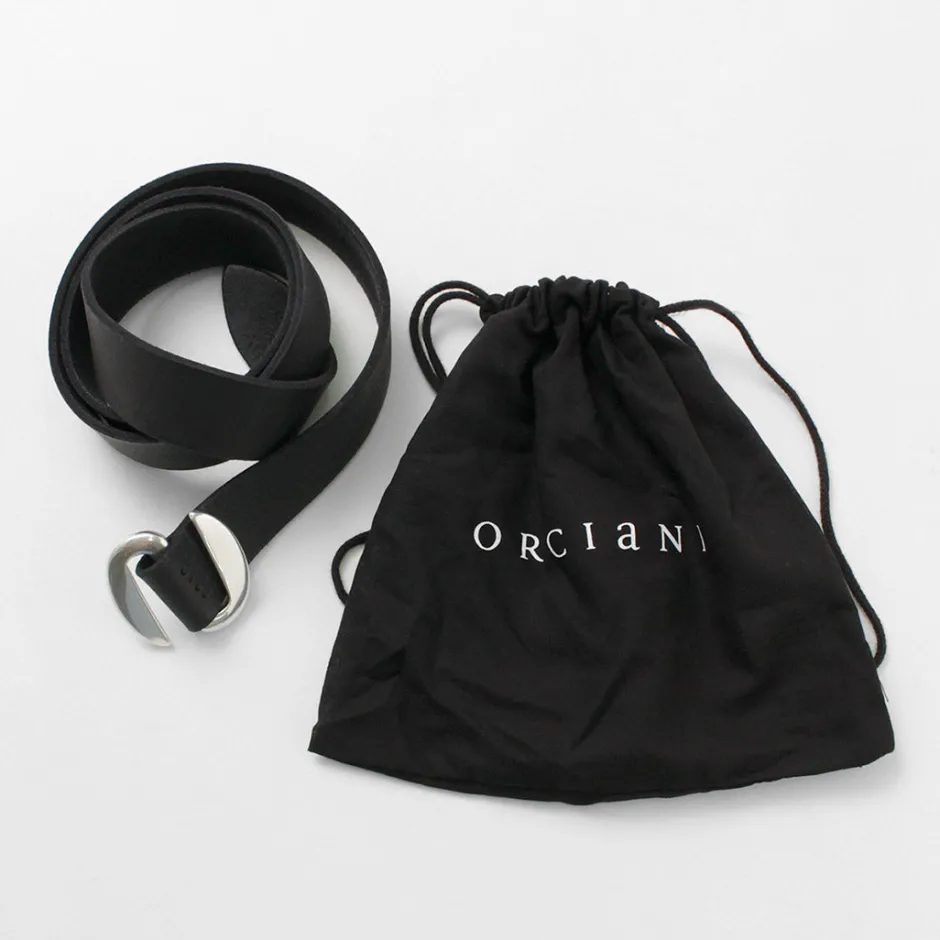 Belts^ORCIANI / Hunting Double Suede and Leather Belt S-Buckle