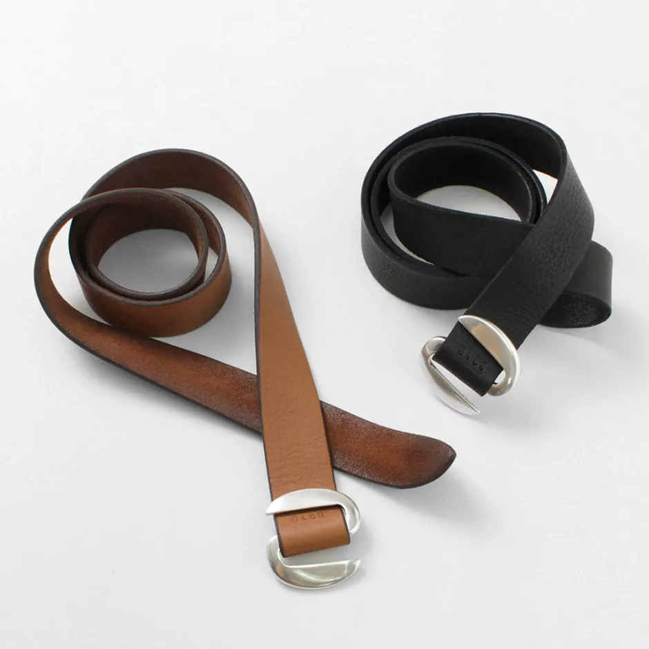 Belts^ORCIANI / Hunting Double Suede and Leather Belt S-Buckle