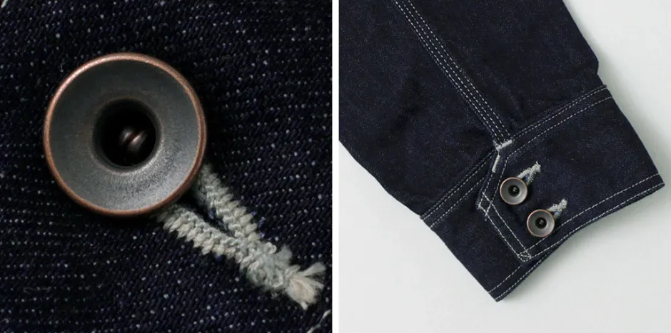 Jackets^ORDINARY FITS / Denim coverall jacket one-wash dark-indigo