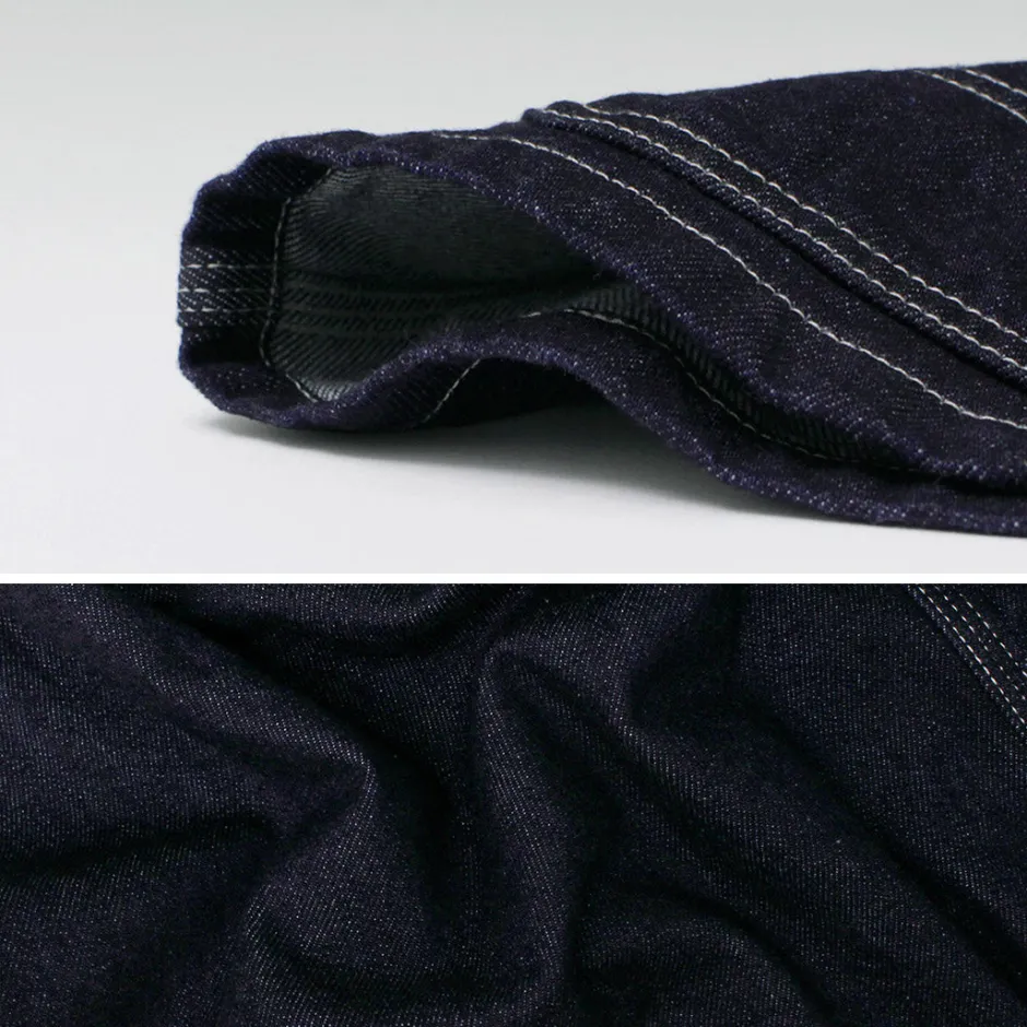 Jackets^ORDINARY FITS / Denim coverall jacket one-wash dark-indigo