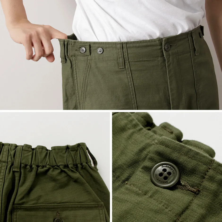 Work Pants & Chinos^ORDINARY FITS / James Fatigue Back Satin