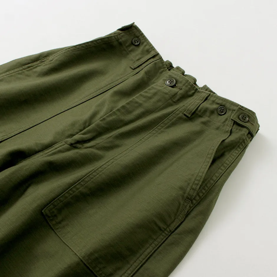 Work Pants & Chinos^ORDINARY FITS / James Fatigue Back Satin
