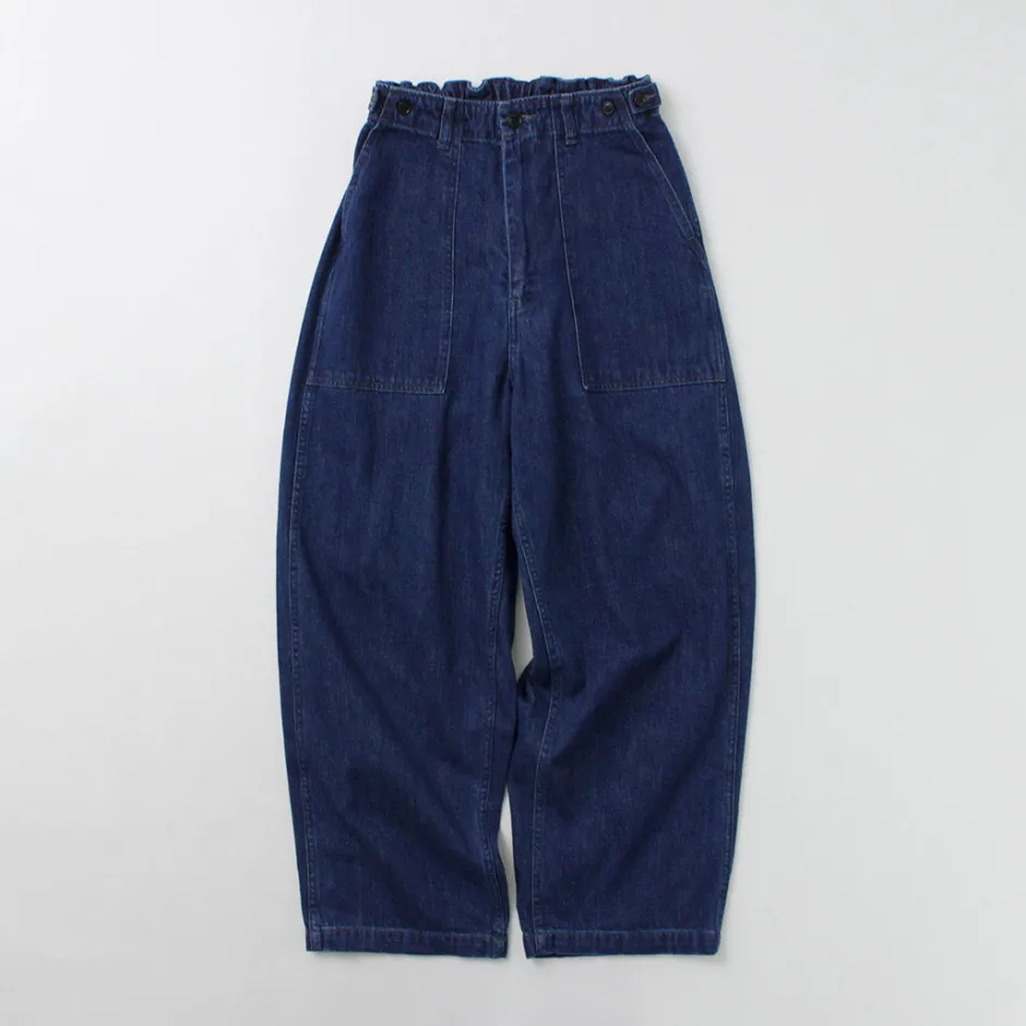 Work Pants & Chinos | Jeans^ORDINARY FITS / James Fatigue Denim with Used Finish blue