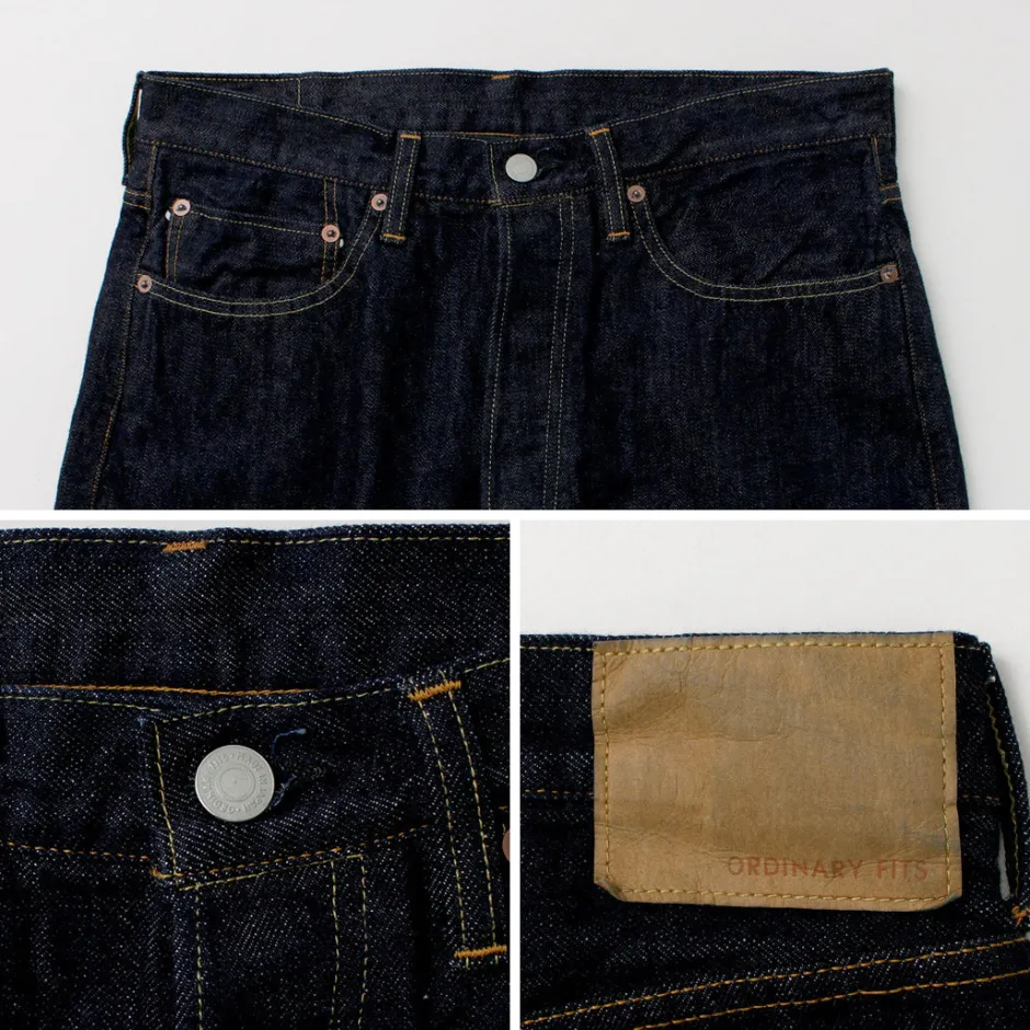 Jeans^ORDINARY FITS / Loose denim One-wash indigo