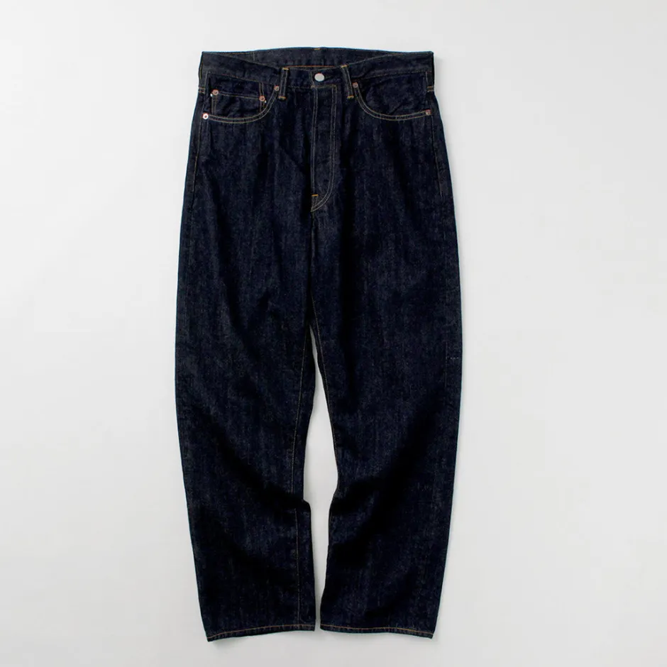 Jeans^ORDINARY FITS / Loose denim One-wash indigo