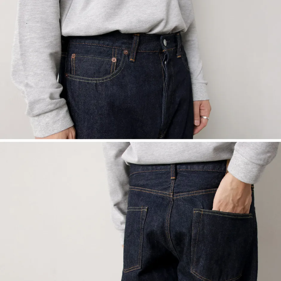 Jeans^ORDINARY FITS / Loose denim One-wash indigo