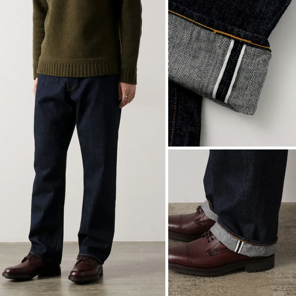 Jeans^ORDINARY FITS / Loose denim One-wash indigo