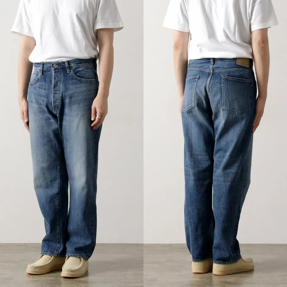 Jeans^ORDINARY FITS / Loose Denim Used indigo