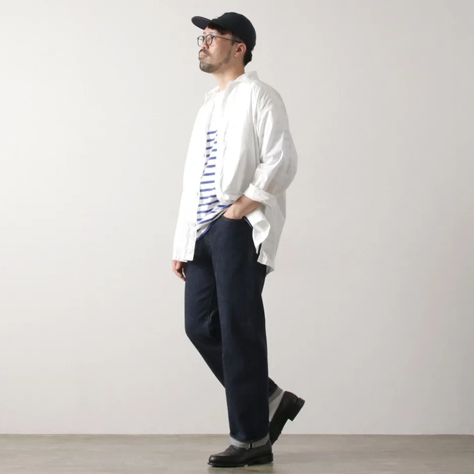Jeans^ORDINARY FITS / Standard Denim One-Washed indigo