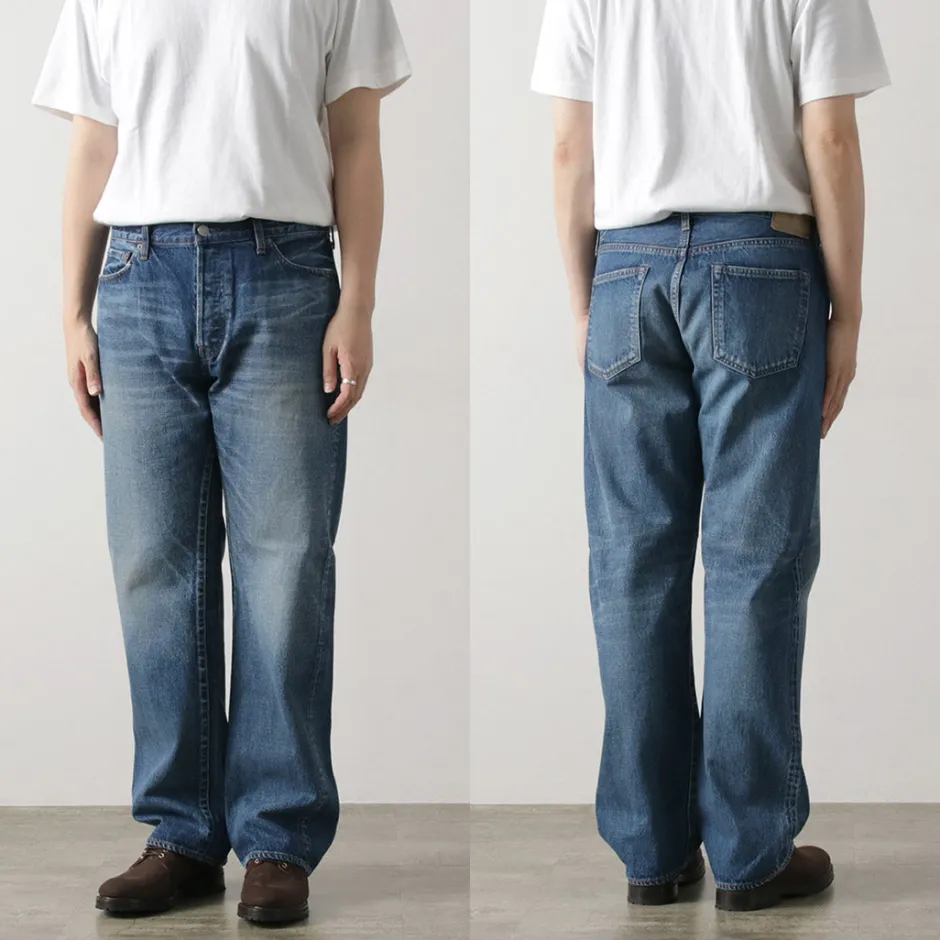 Jeans^ORDINARY FITS / Standard Denim Used indigo