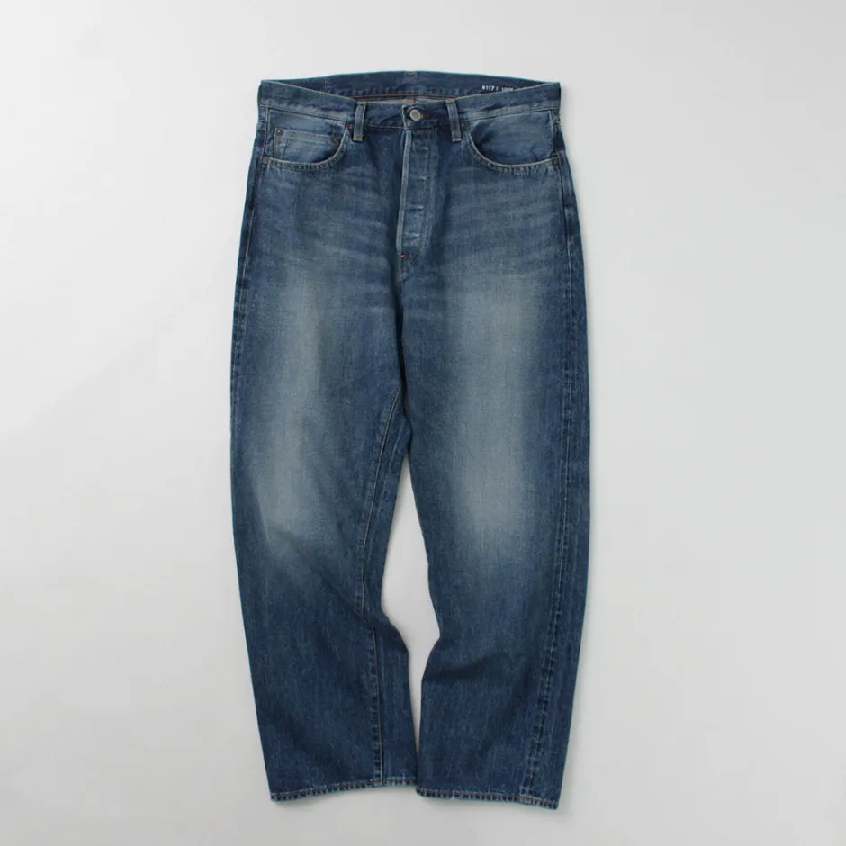 Jeans^ORDINARY FITS / Standard Denim Used indigo