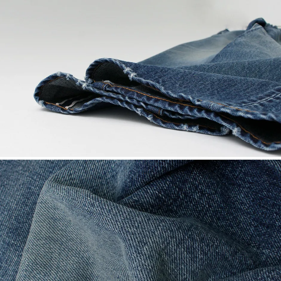 Jeans^ORDINARY FITS / Standard Denim Used indigo