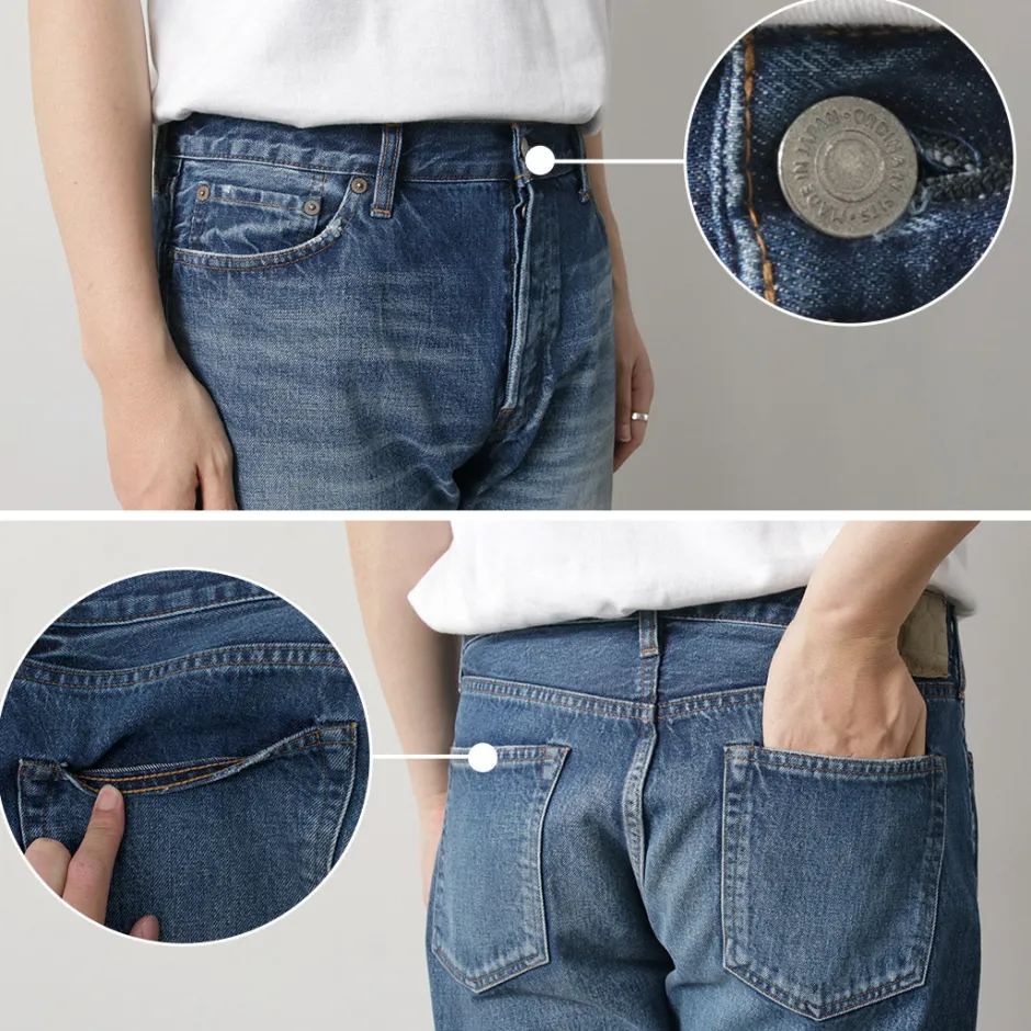 Jeans^ORDINARY FITS / Standard Denim Used indigo