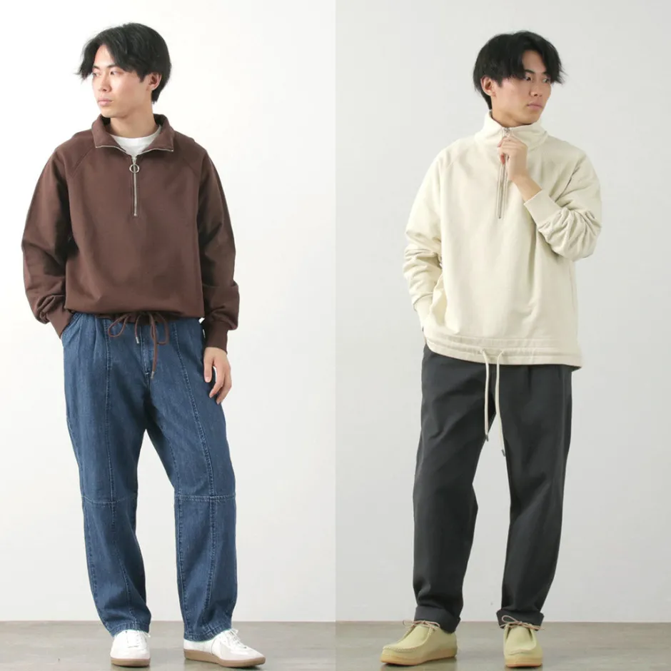 Sweatshirts^PARAGES / Battle Half Zip Sweatshirt