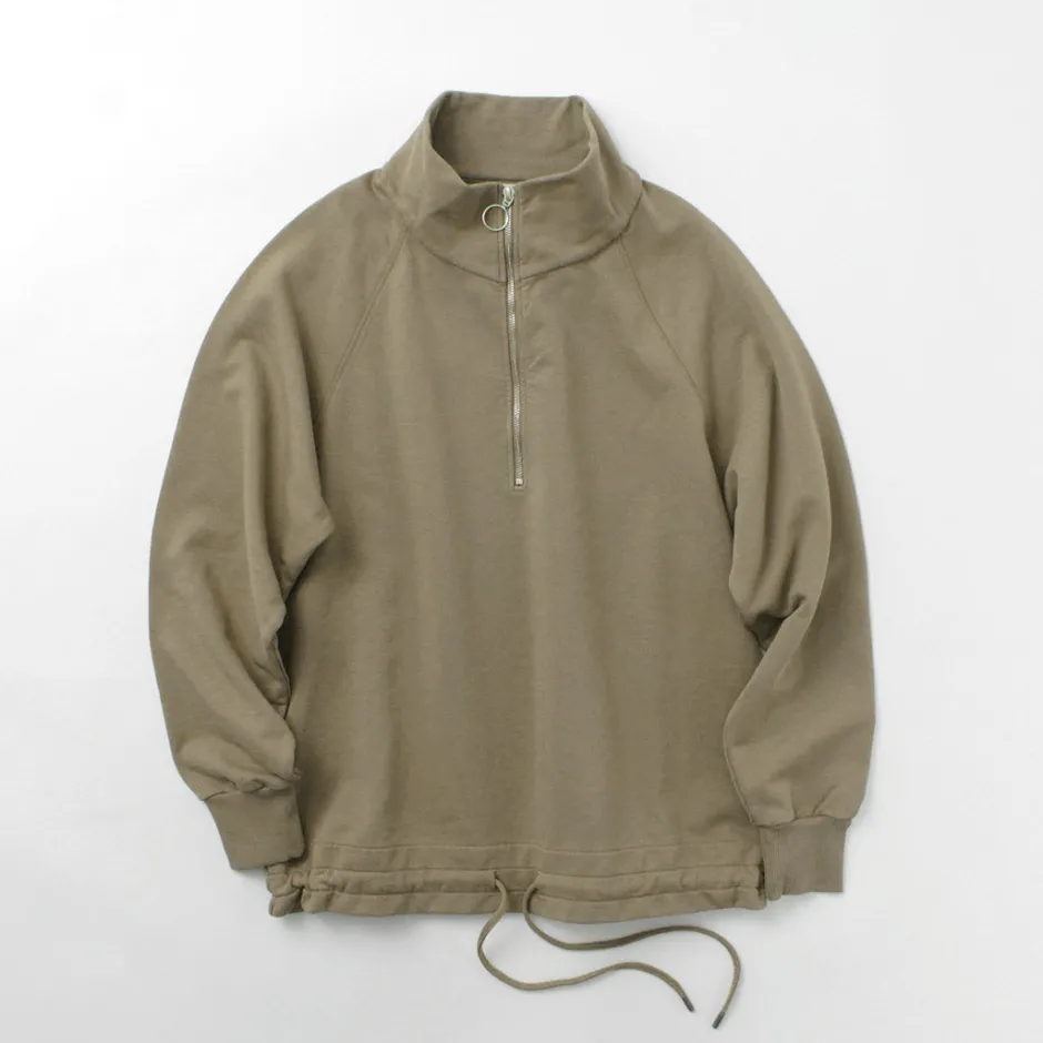 Sweatshirts^PARAGES / Battle Half Zip Sweatshirt
