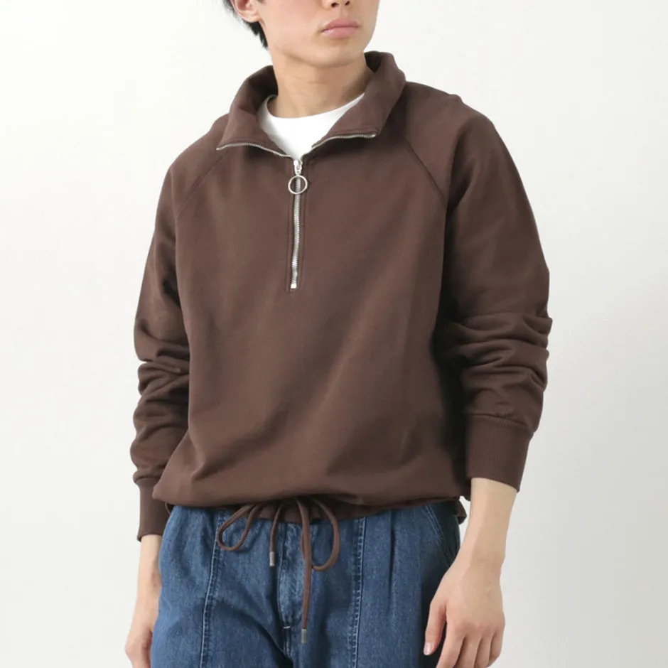 Sweatshirts^PARAGES / Battle Half Zip Sweatshirt
