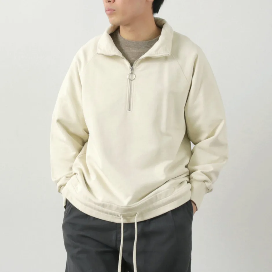 Sweatshirts^PARAGES / Battle Half Zip Sweatshirt