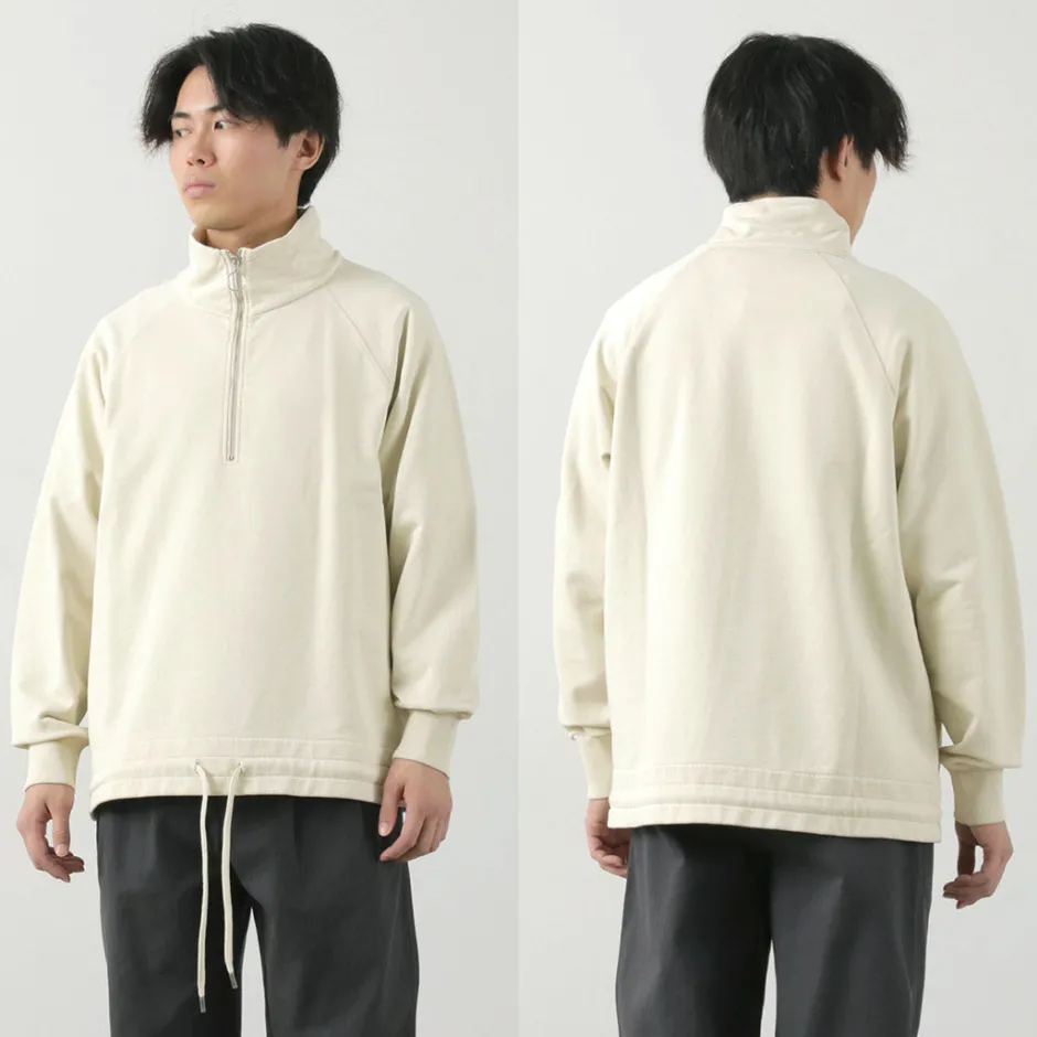 Sweatshirts^PARAGES / Battle Half Zip Sweatshirt