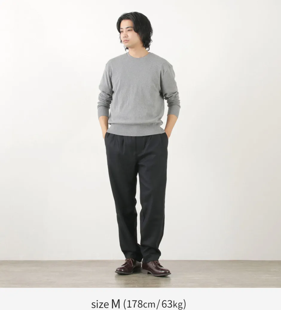 Trousers^PARAGES / Double Pleats Wool Pants