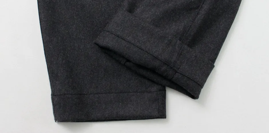 Trousers^PARAGES / Double Pleats Wool Pants