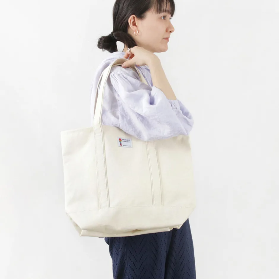 Tote Bags^PARROTT CANVAS / Capri Style Tote natural