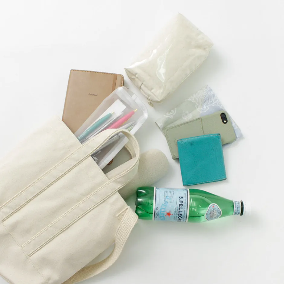 Tote Bags^PARROTT CANVAS / Shoulder mini tote natural