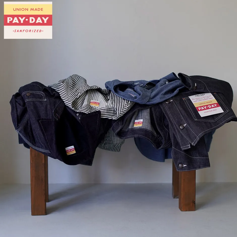 Jackets^PAYDAY / 50's model corduroy collar coverall navy
