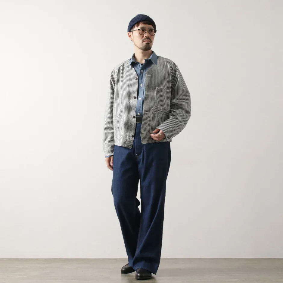 Jackets^PAYDAY / 50s Model Hickory Engineer Jacket navy