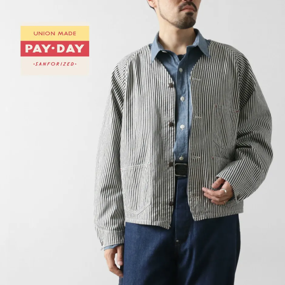 Jackets^PAYDAY / 50s Model Hickory Engineer Jacket navy