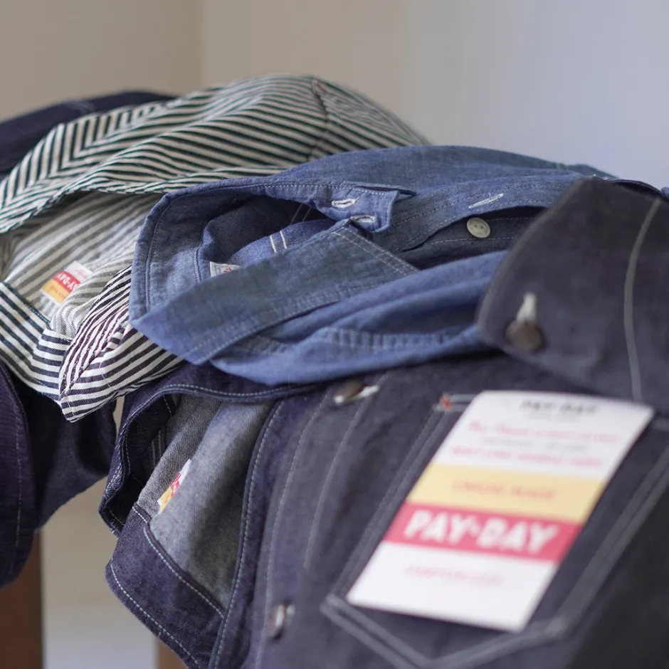 Jackets^PAYDAY / 50s Model Hickory Engineer Jacket navy