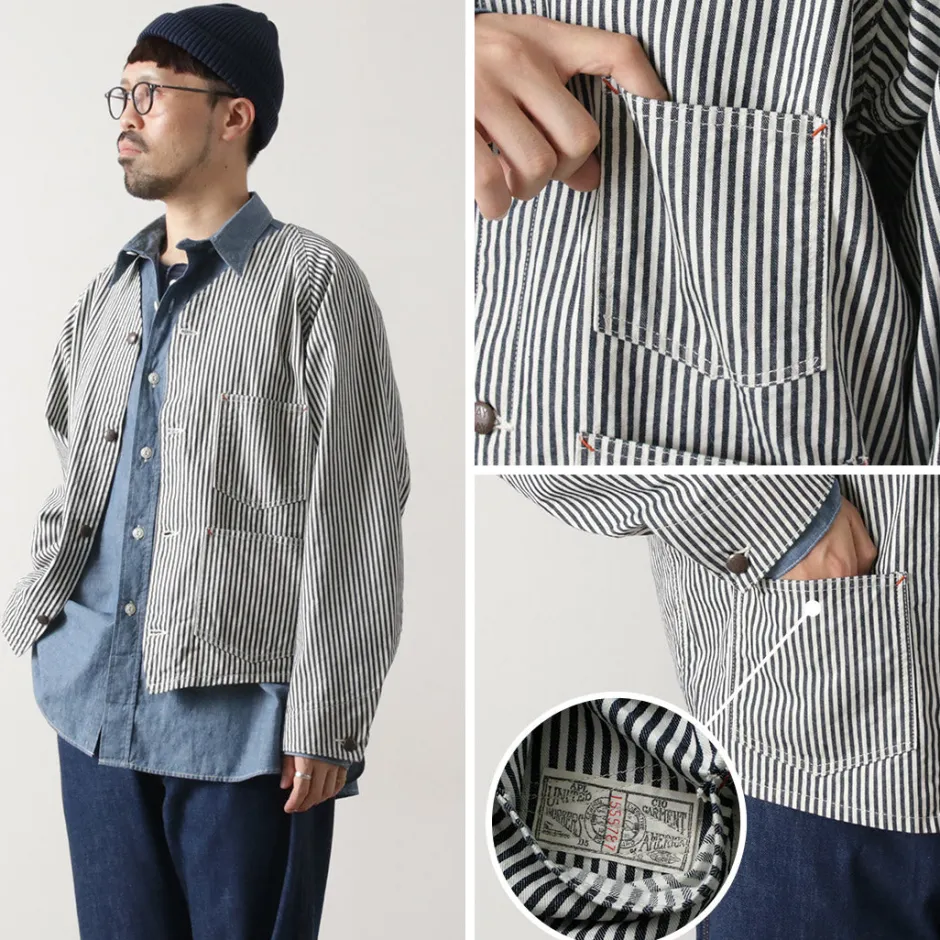 Jackets^PAYDAY / 50s Model Hickory Engineer Jacket navy