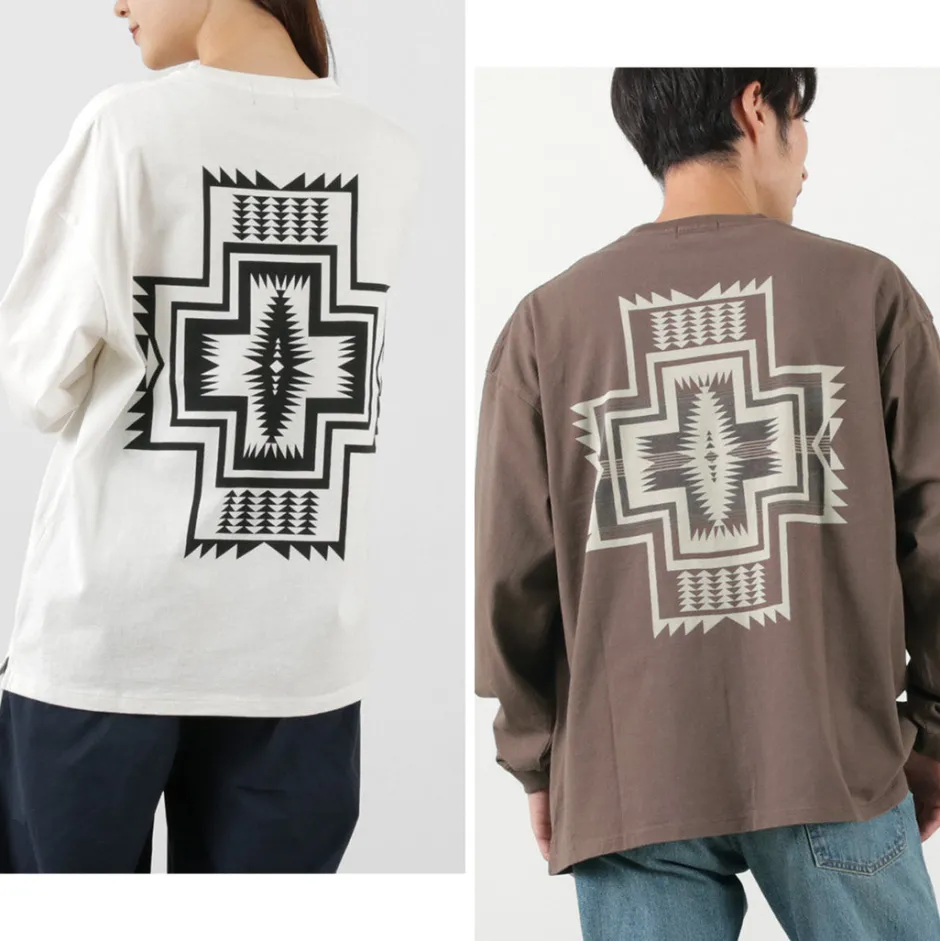 T-Shirts^PENDLETON / Back Print Long Sleeve T-Shirt