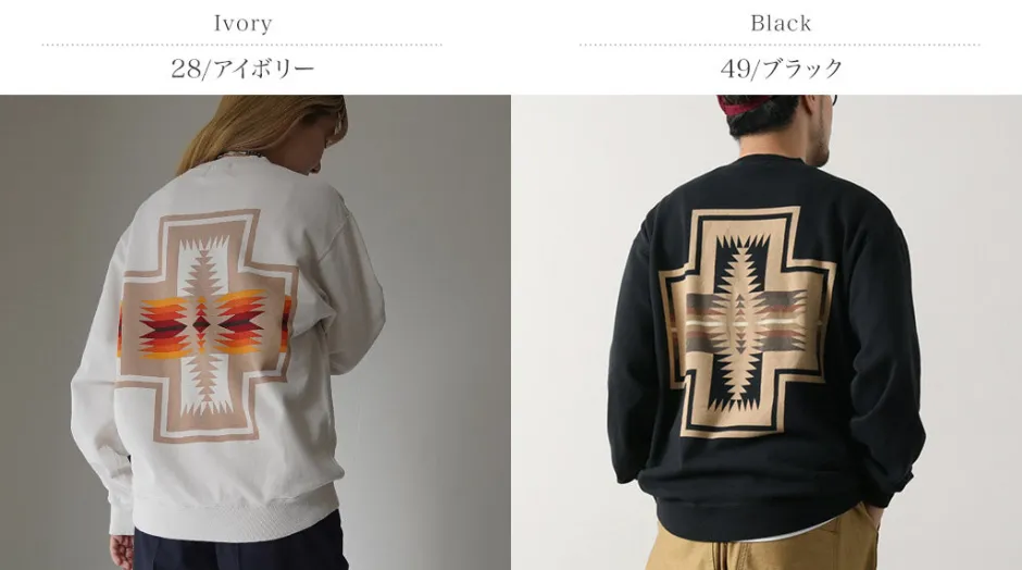 Sweatshirts^PENDLETON / Back Print Sweatshirt