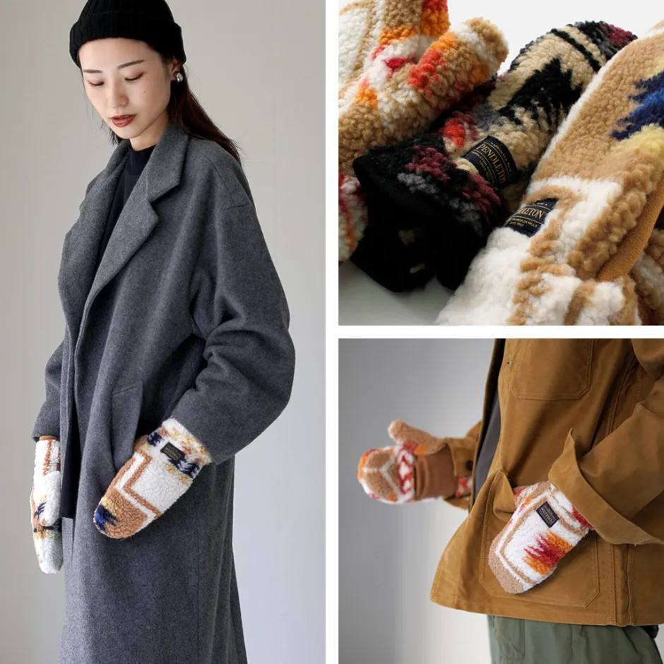 Gloves^PENDLETON / Boa Mittens