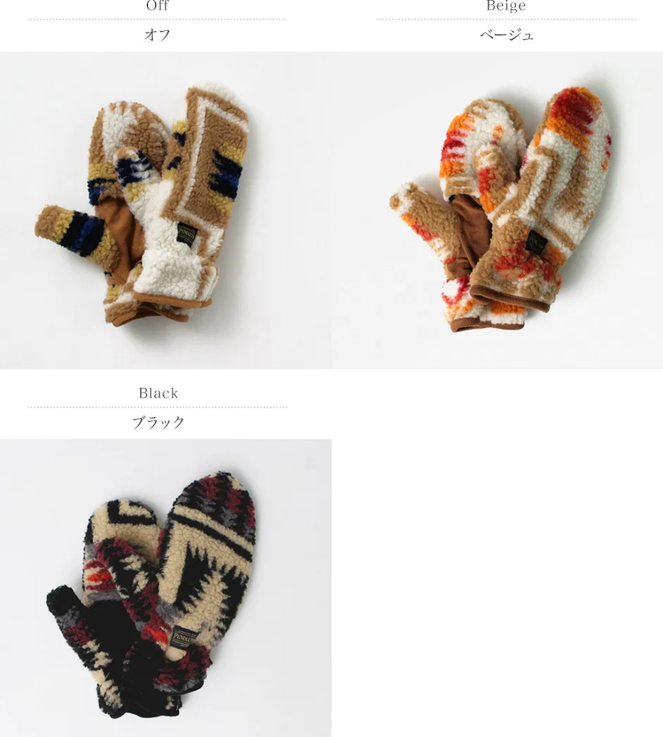 Gloves^PENDLETON / Boa Mittens