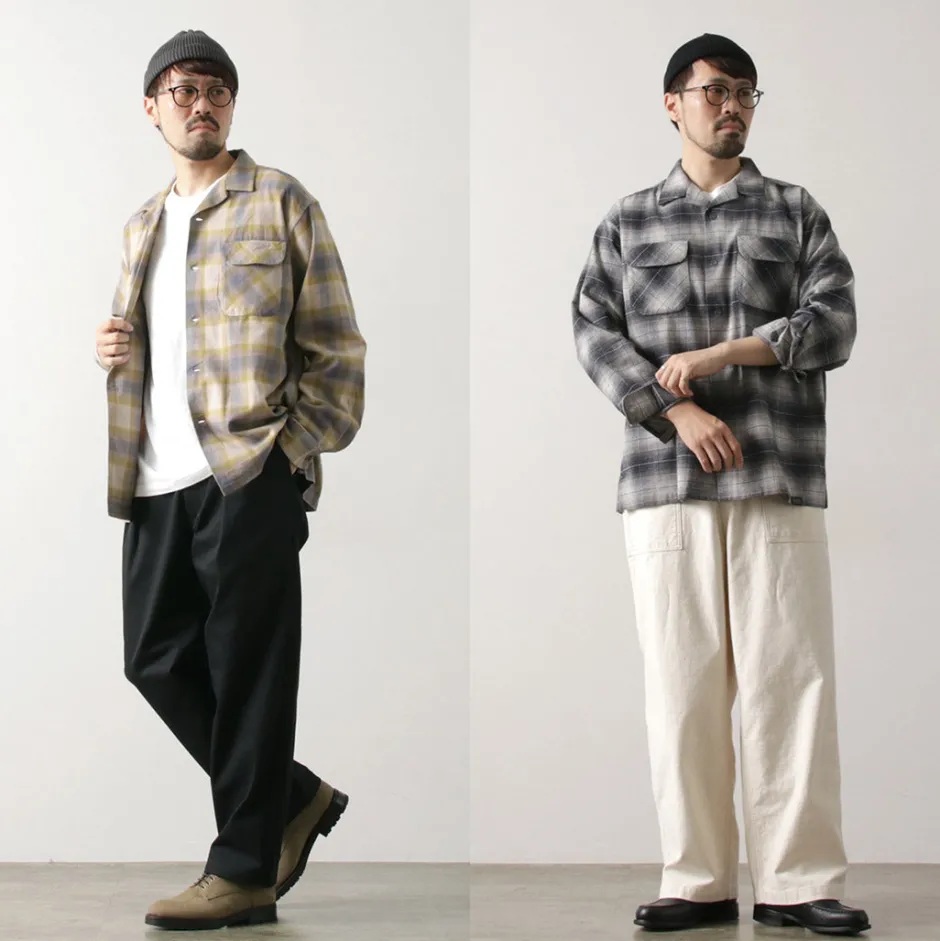 Shirts^PENDLETON / Open Collar Shirt