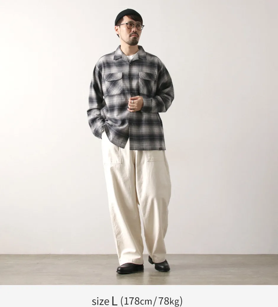 Shirts^PENDLETON / Open Collar Shirt