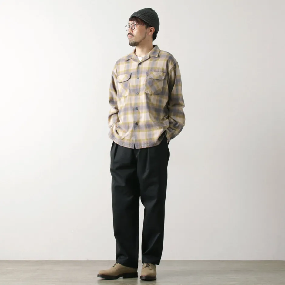 Shirts^PENDLETON / Open Collar Shirt